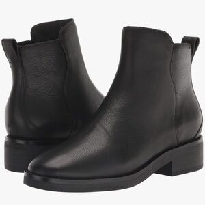Cole Haan Women’s River Black Leather Waterproof Chelsea Booties